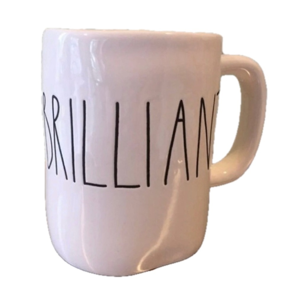 Rae Dunn BRILLIANT Mug NWOT Coffee Tea ceramic gift present